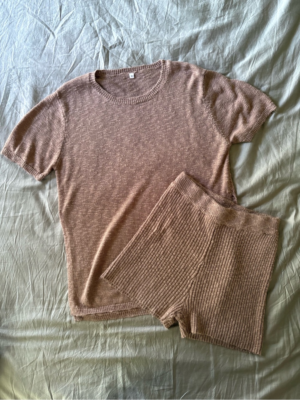 Amazon Knit Two-Piece Sweater Set